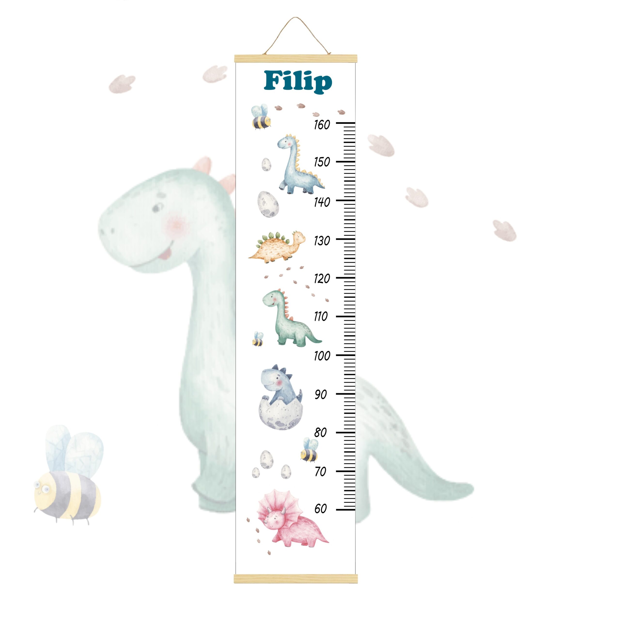 rastuci meter dinosaurus