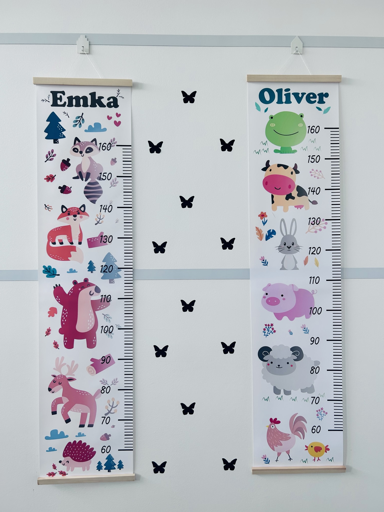 rastuci meter v lese